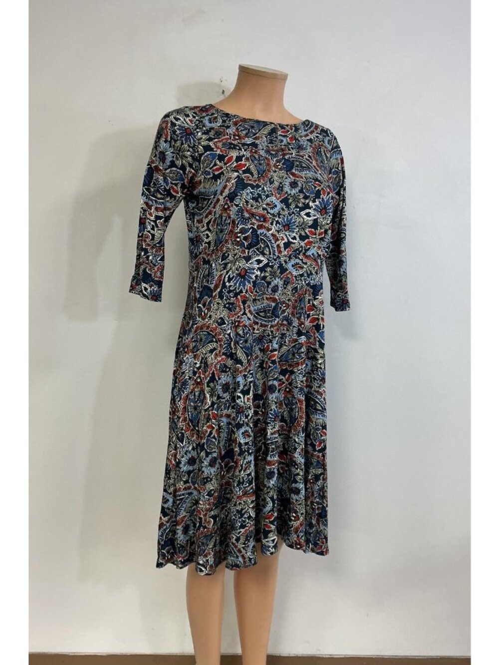 Salaam Floral Midi Dress Womens Small